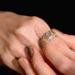 Sign Arabesque Diamond Ring