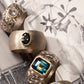 Sign Arabesque Bicolor Sapphire Ring