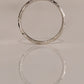Dome Engraved Wedding Ring