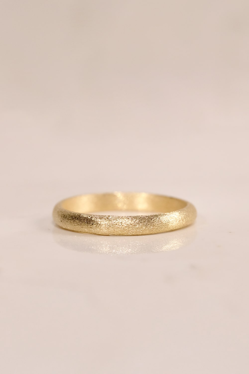 Dome Wedding Ring
