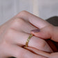 Laurel Yellow Gold Diamond Ring
