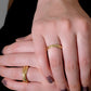 Laurel Yellow Gold Diamond Ring