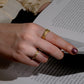 Laurel Yellow Gold Diamond Ring