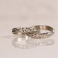 Laurel White Gold Diamond Twin Ring