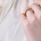 Laurel White Gold Diamond Twin Ring