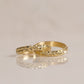 Laurel White Gold Diamond Twin Ring