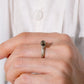 Pillar Green Diamond Ring