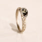Pillar Green Diamond Ring