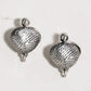 Silver Shell Earrings (Wave)