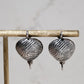 Silver Shell Earrings (Wave)