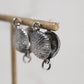 Silver Shell Earrings (Wave)