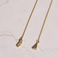 Rainbow Moonstone & Bekily Blue Garnet Necklace