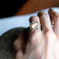 One Rainbow Moonstone Ring