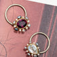 One Rainbow Moonstone Ring