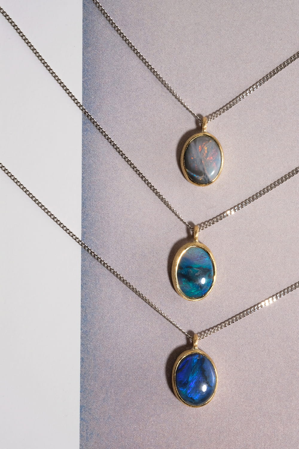 Opal Oval Necklace -Cantera-