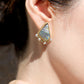 One Boulder Opal Earrings