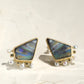One Boulder Opal Earrings