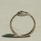 Clematis White Gold Diamond Ring