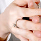 Pillar White Diamond Ring