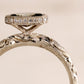 Pillar Green Diamond Ring