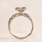 Pillar Green Diamond Ring