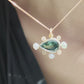 One Sapphire Necklace