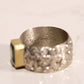 Sign Arabesque Bicolor Sapphire Ring