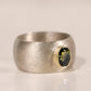 Sign Bicolor Sapphire Ring