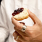 Sign Bicolor Sapphire Ring