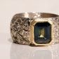 Sign Arabesque Bicolor Sapphire Ring