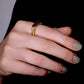 Arabesque White Gold Signet Ring