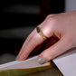 Arabesque White Gold Signet Ring