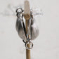 Silver Shell Earrings (Sand)