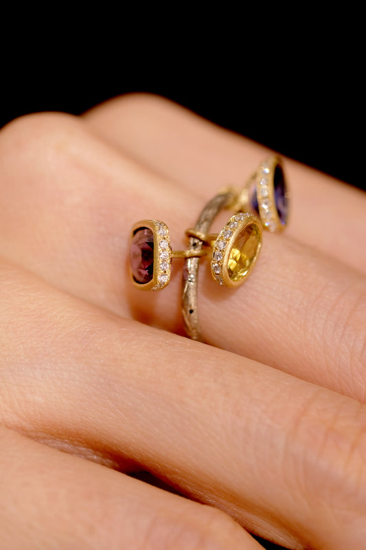 Skyscape Sapphire Ring