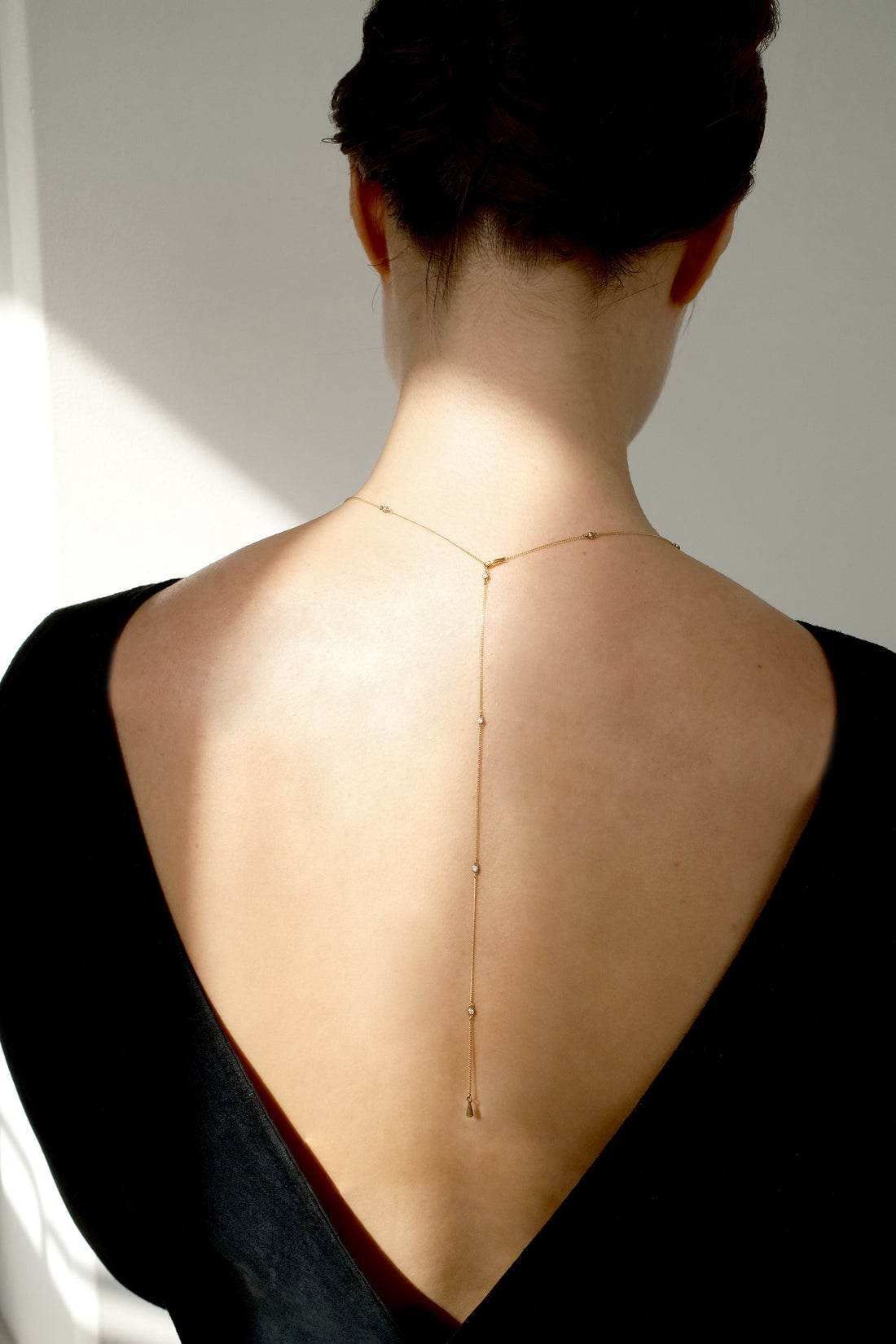 Star Diamond Necklace (Long)