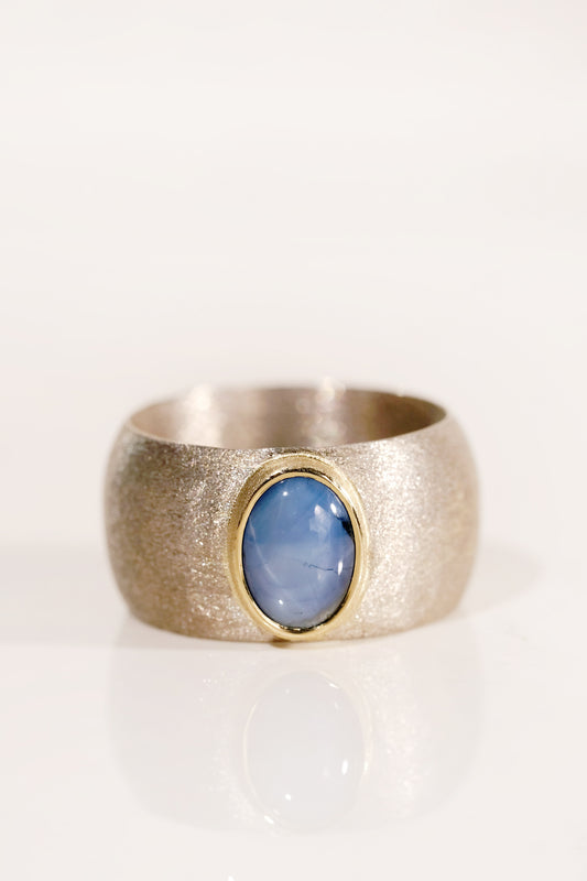 Sign Star Sapphire Ring