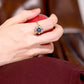 One Star Sapphire Ring