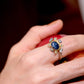 One Star Sapphire Ring