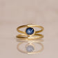 Orbit Star Sapphire Double Ring