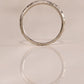 Crescent Moon Engraved Wedding Ring