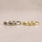 Crescent Moon Wedding Ring