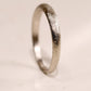 Crescent Moon Wedding Ring