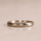 Crescent Moon Wedding Ring
