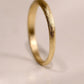 Crescent Moon Wedding Ring