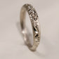 Inner Dome Engraved Wedding Ring