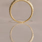 Inner Dome Engraved Wedding Ring