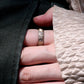 "üzüm" Botanical engraved ring-muska jewelry