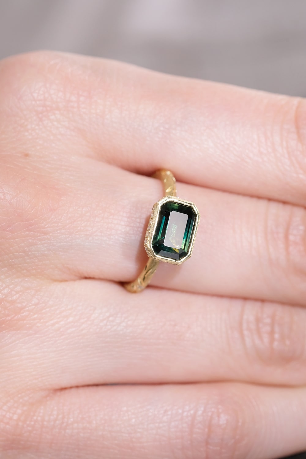muska sixthnight バイカラーサファイア　リング Bicolor Sapphire & Diamond Ring – SIXTH NIGHT