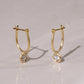 Diamond Hoop Earrings