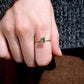 Oregon Sunstone Ring Green